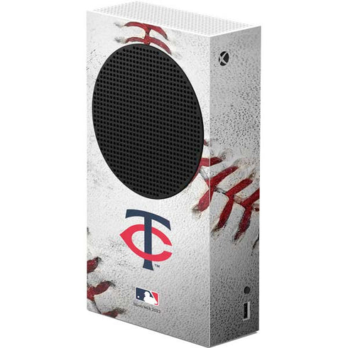 MLB Minnesota Twins Game Ball Xbox Series S Console Skin